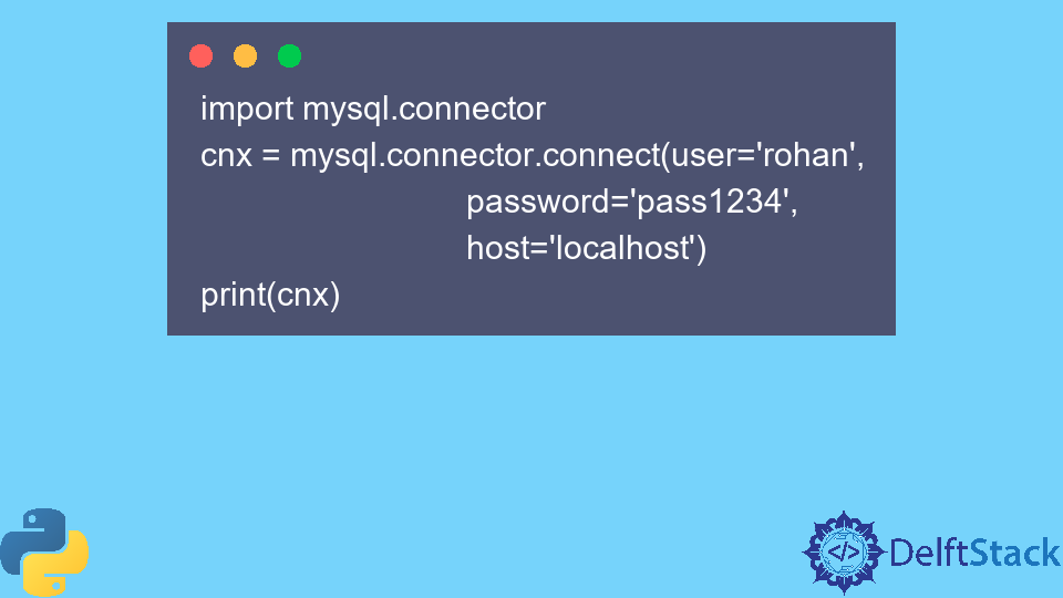 importerror-no-module-named-mysql-connector-delft-stack